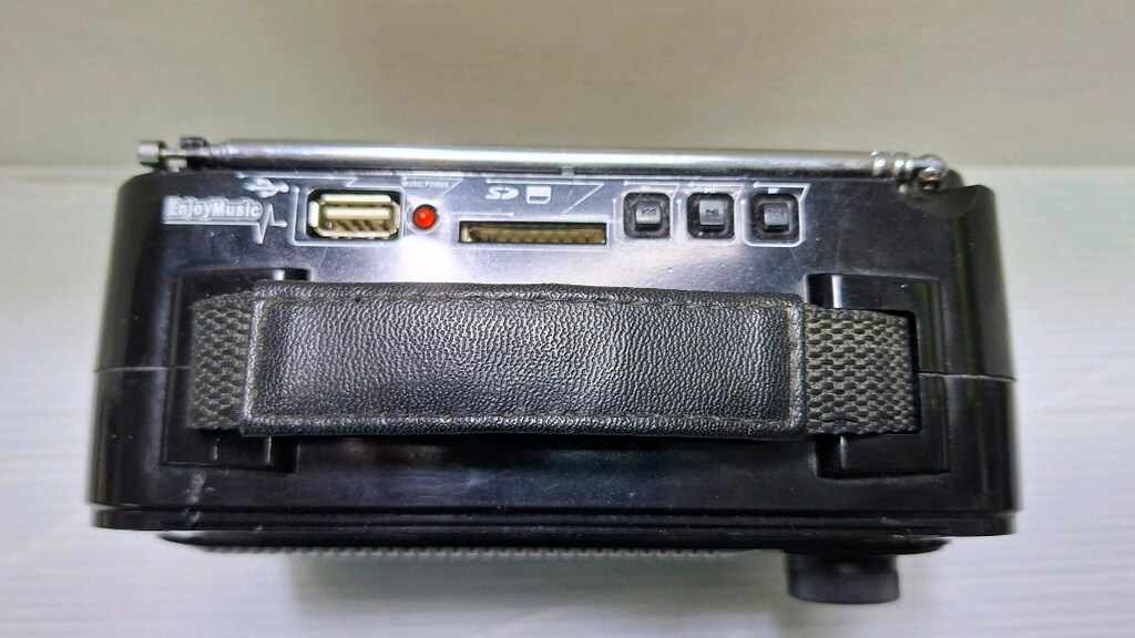 Elektrikli,Şarjlı,Pilli,Fm'li,3 Band,Usb ve Sd Okuyuculu Radyo, Kyaka - 4