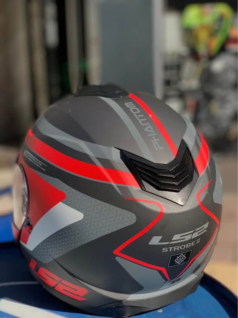 TERTEMİZ SORUNSUZ LS2 STROBE GÜNEŞ GÖZLÜKLÜ ÇENE AÇILIR KASK - 3