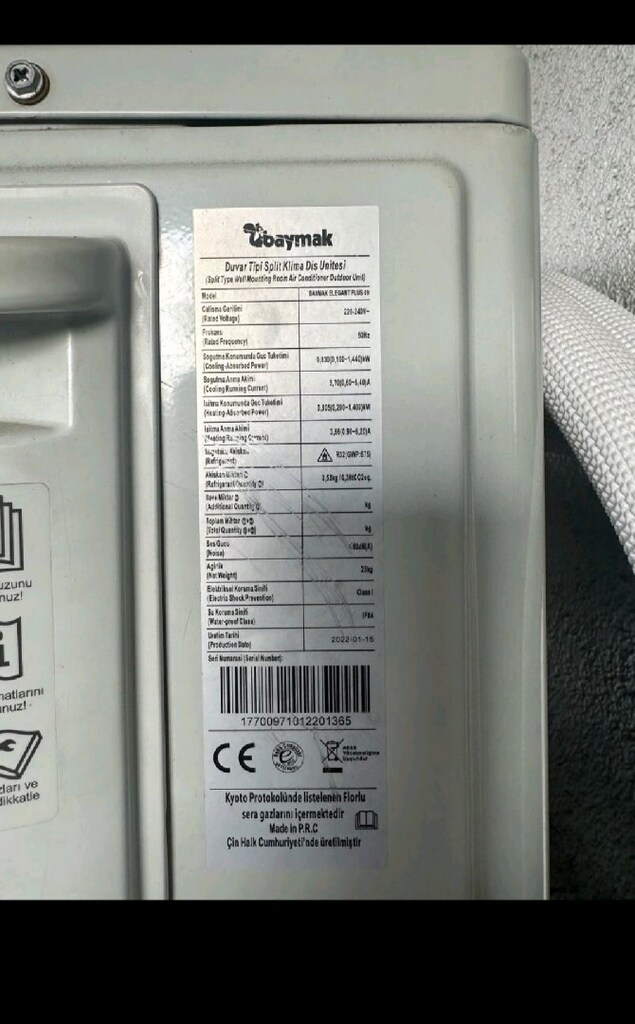 baymak 9000 BTU klima - 4