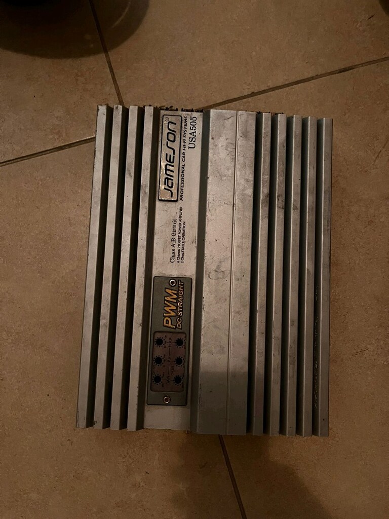 2 ADET PIONER HÖPARLÖR 2 ADET CADENCE 1 ADET JAMESSEN USA 505 ANFİ - 5