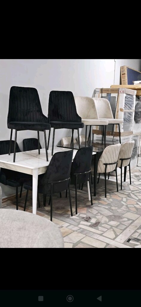 SARAY KONFORUNDA LÜKS YEMEK MASASI TAKIMI - 6