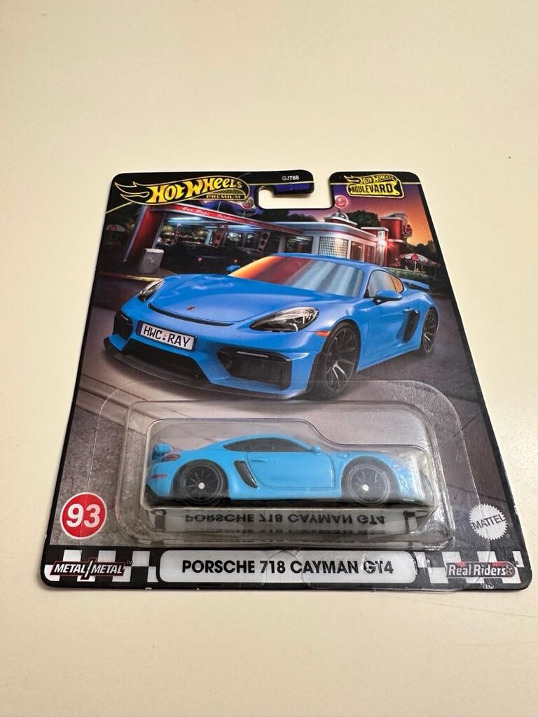 Hot wheels Premium Porsche 718 Cayman GT4 - 5