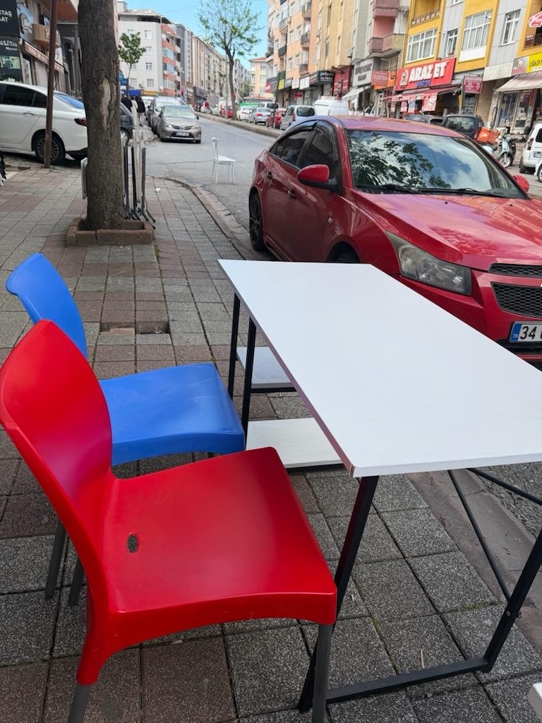 4 adet çalışma masası - 2