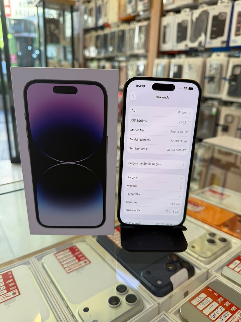 14 PRO 256 GB PİL 100 ORJİNAL TAKASA AÇIK - 9