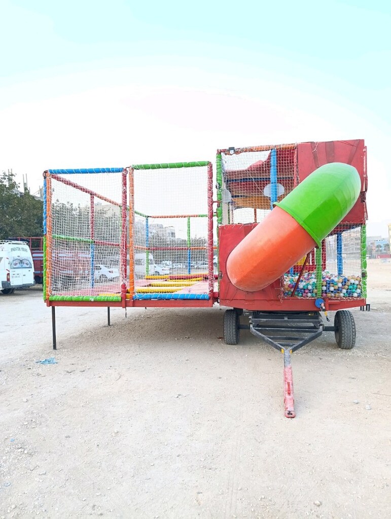 Satılık Mobil gezici çocuk oyun parkı - 5