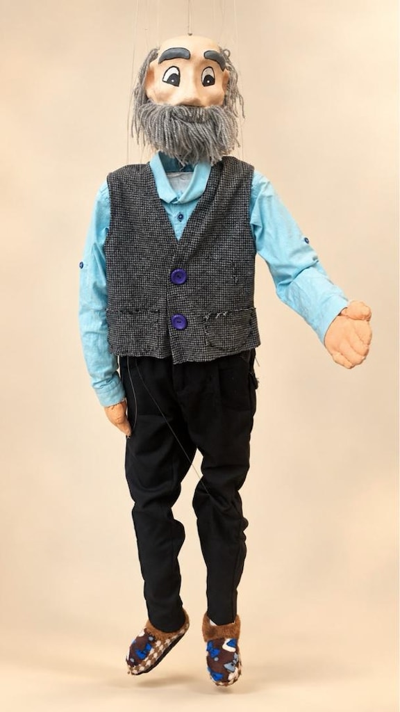 Masalcı Dede El Yapımı İpli Kukla (Marionette) – 121 cm - 3