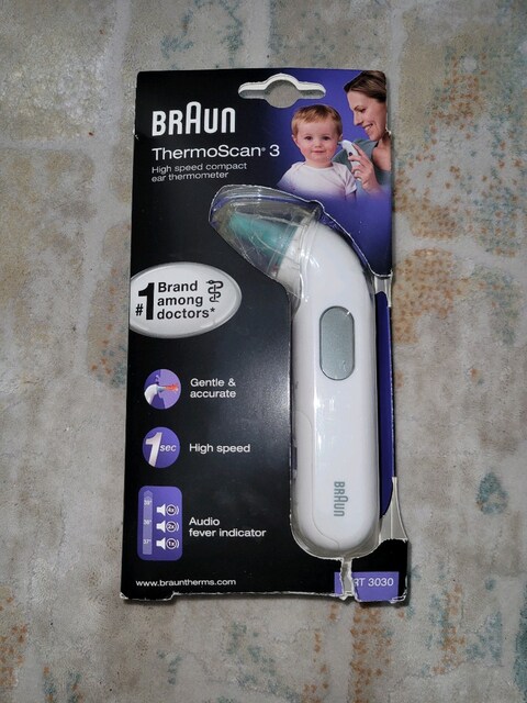 Braun kulaktan ateş ölçer 3030 modeli