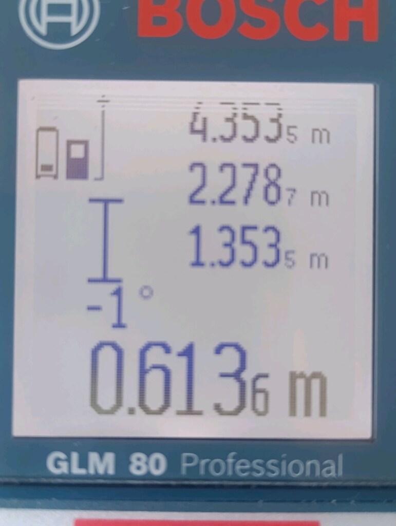 BOSCH GLM80 LAZERMETRE - 4