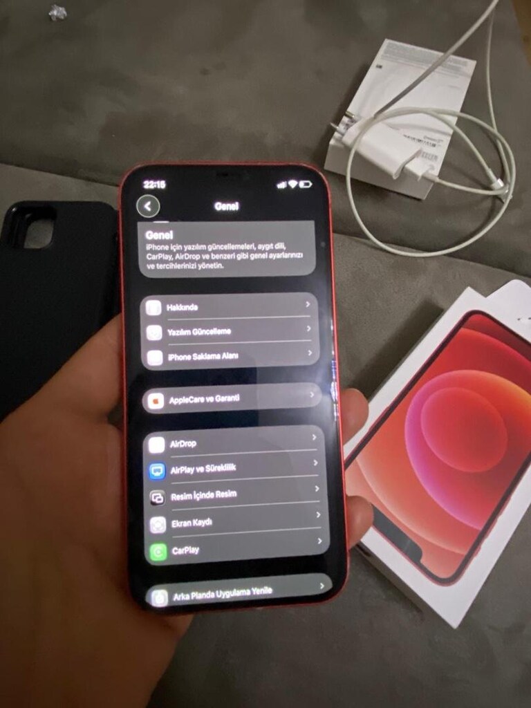 iPhone 12 256GB red kutulu - 7