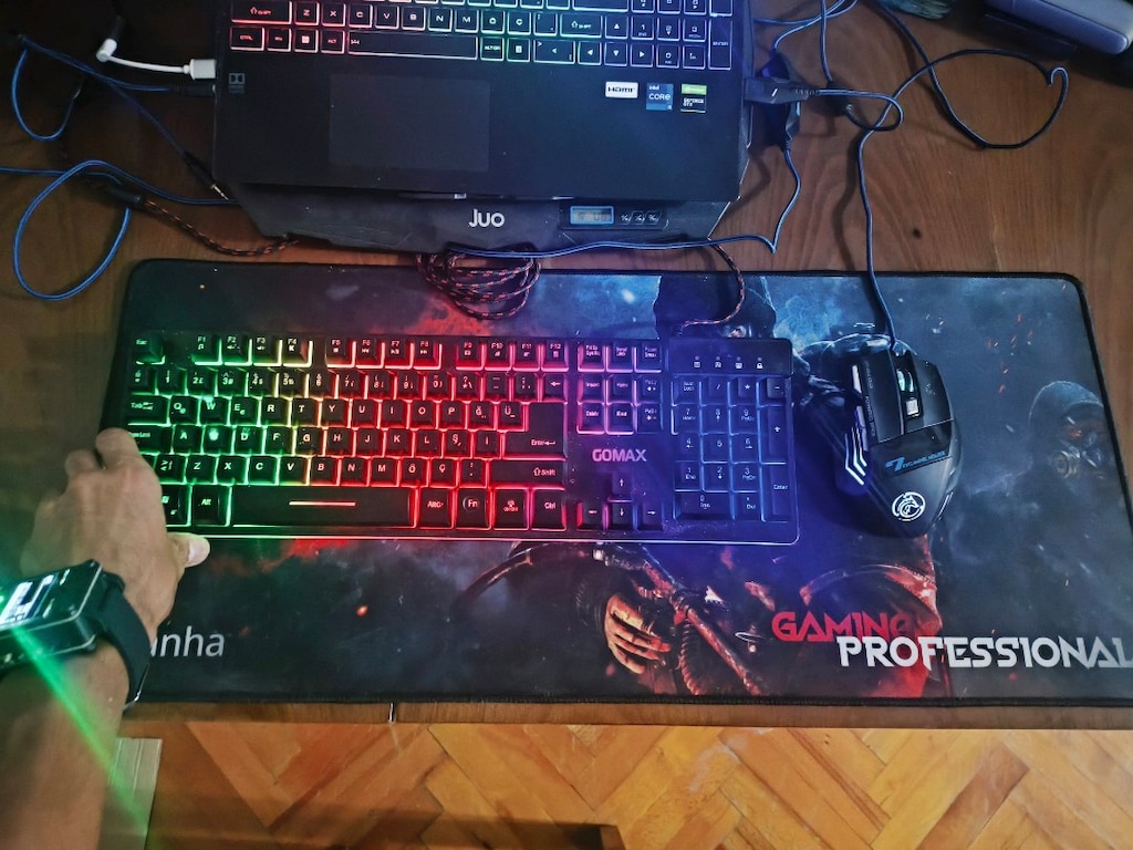 oyuncu klavyesi mouse ve kulaklık mouse pad - 2