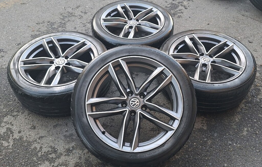 235 45 18 JANT LASTİK TAKIMI PASSAT JETTA SEAT SKODA T4 CADDY AUDİ - 8