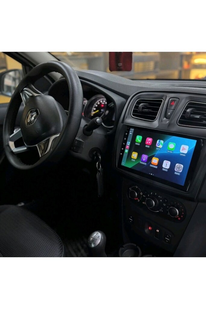 RAVX MULTİMEDYA ŞOOK FİYAT RENAULT SEMBOL CARPLAY KAMERA HEDİYE 4GB RE - 4