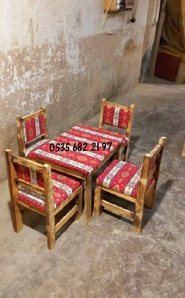 Topkapı masa sandalye takımı - 10