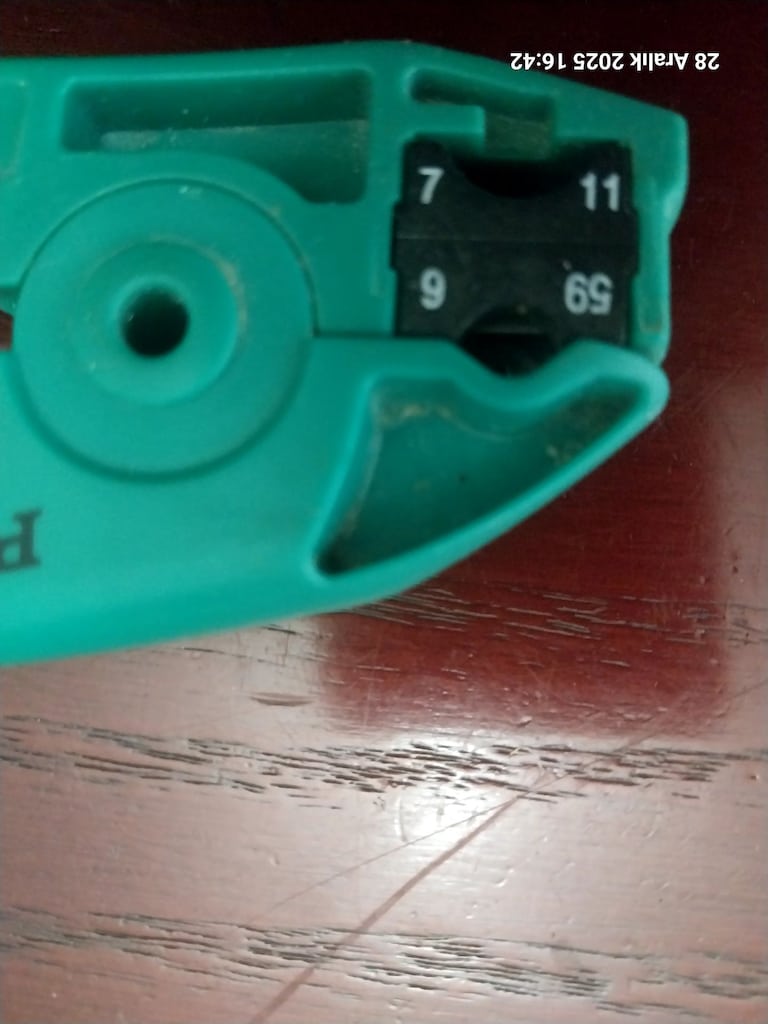 PROSKİT(CP-522) KOAKSİYONEL KABLO SOYUCU - 3