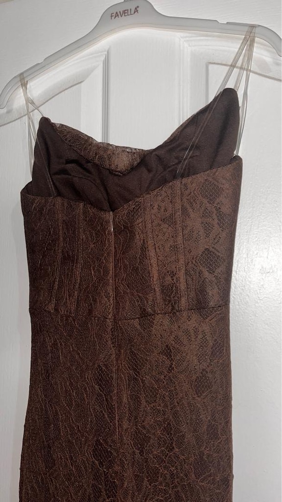 Vintage Tarzda Korseli Dantelli Abiye - 2