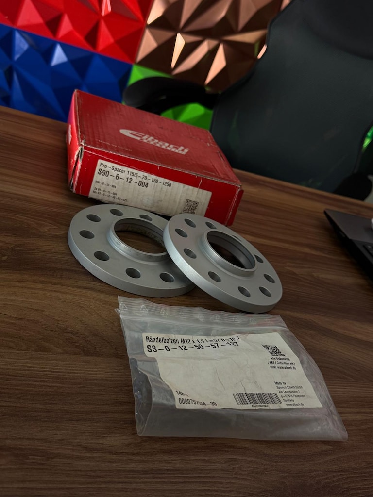 Opel Astra J Uyumlu Orijinal Eibach 12mm Spacer (Flanş Seti) - 7