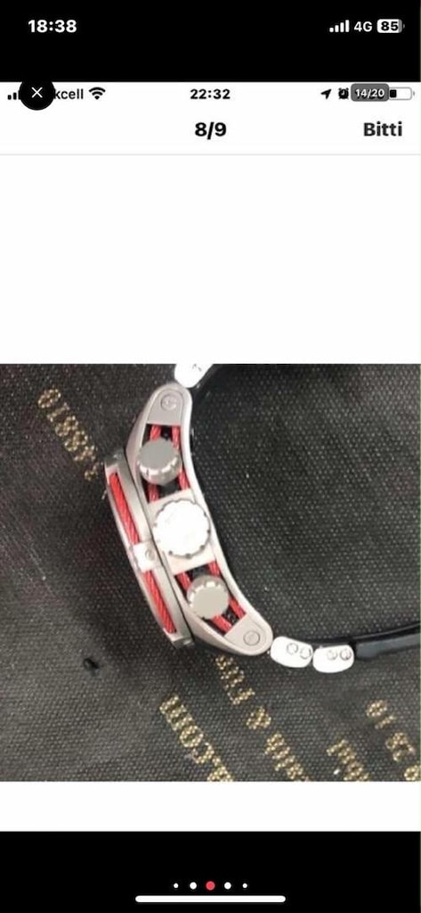 ınvıcta marka sıfır orjinal isviçre metal slikon kol ferrari bold zeus - 17