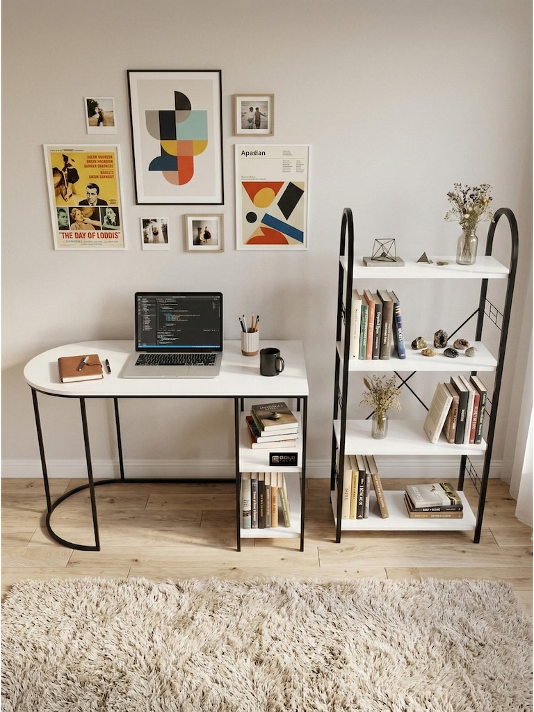 ÇALIŞMA MASASI, KİTAPLIK SET , AVANTAJLI SET - 8