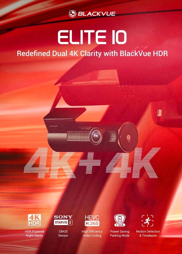 BlackVue Elite 10 2CH Dashcam - Araç Kamerası - 4