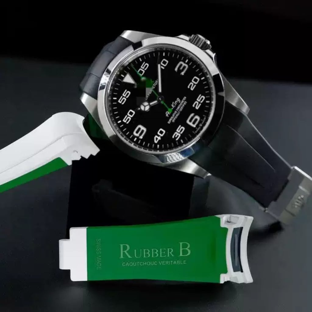 Rolex Rubber B Kordon Swiss made - 14