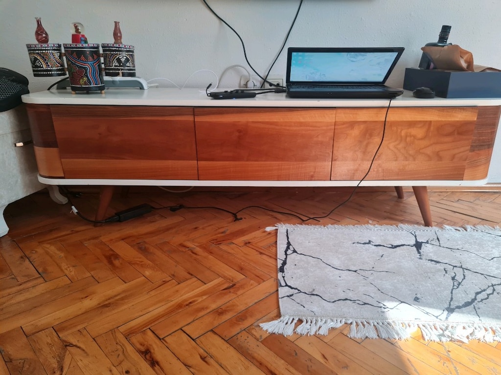 mobilyalarin hepsi özel uretim yemek masasi dahil - 10