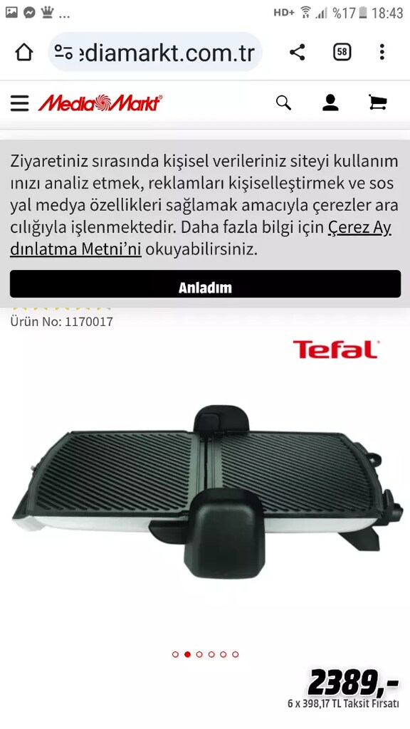 Tefal Tost Makinesi(Toast Expert) - 9