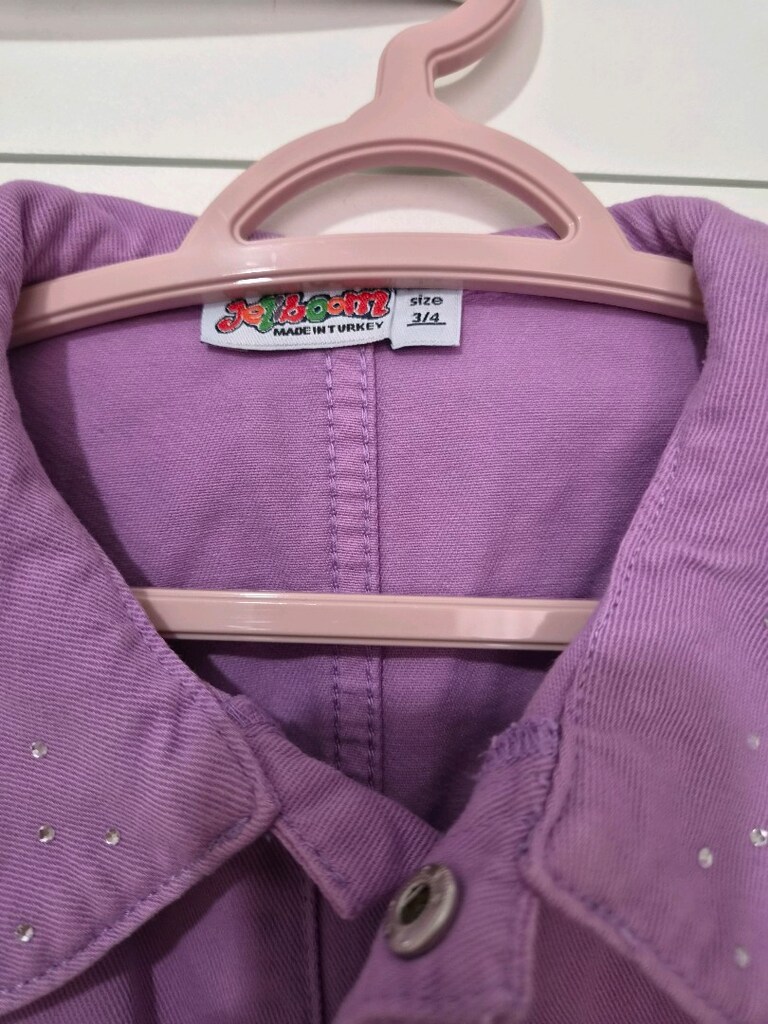 Lila taşlı çoçuk tulumu - 2