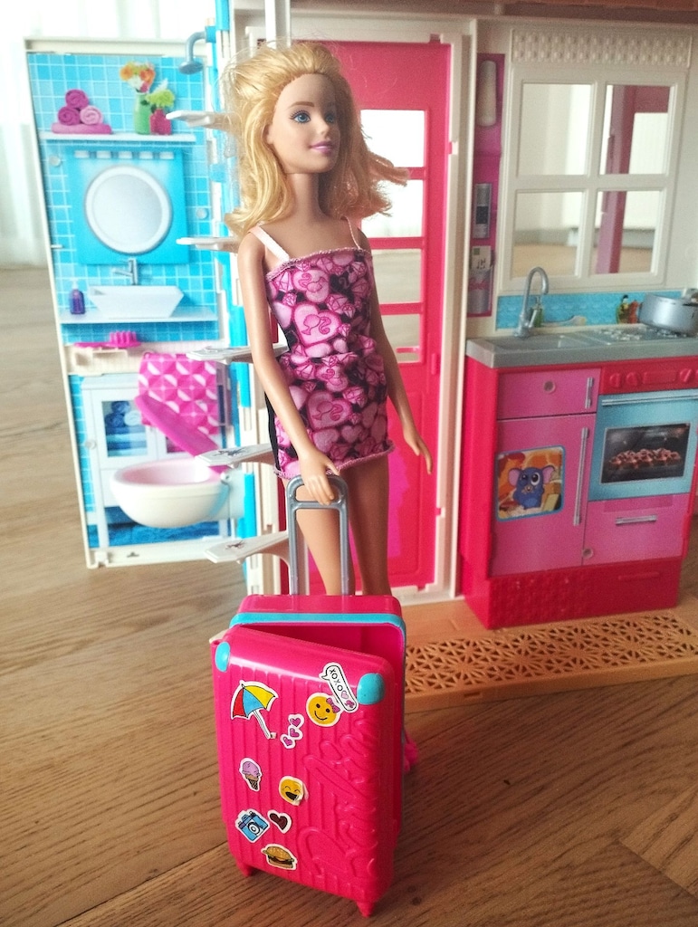Barbie’nin portatif evi + Evcil hayvanı - 2