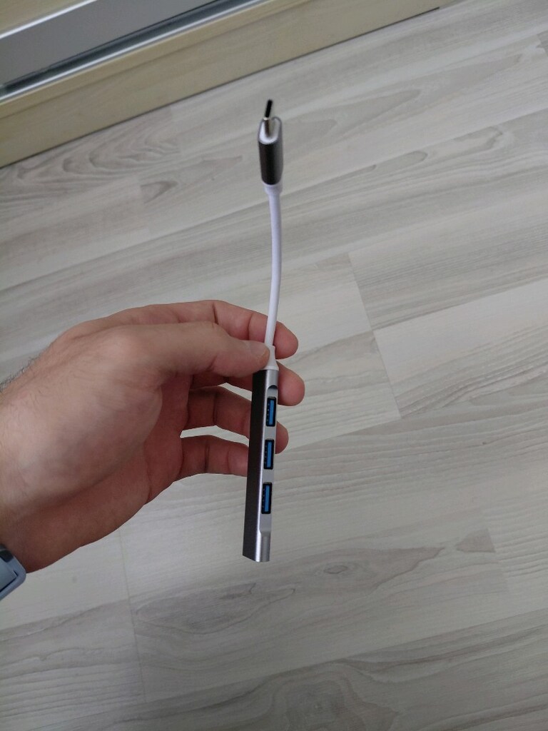 Type-C USB Dönüştürücü Çoklayıcı Adaptör - 2