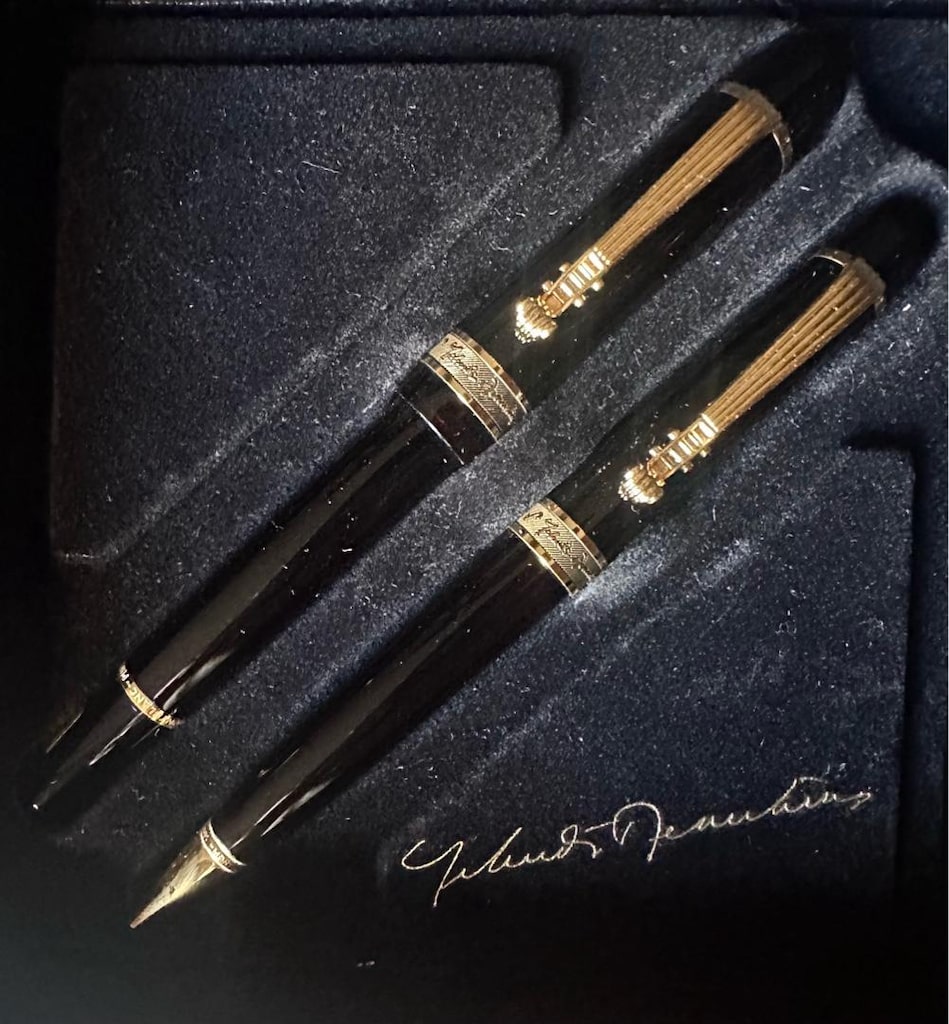 MONTBLANC YEHUDI MENUHIN 21852 21853 KOMPLE ORJ KOLEKSIYON SET - 9