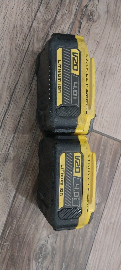 Stanley fatmax 18 v 4 mah şarjlı matkap batarya - 3