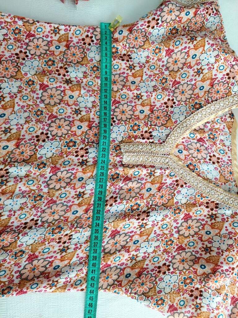 Çiçek desen dantel işleme yazlık elbise - 7