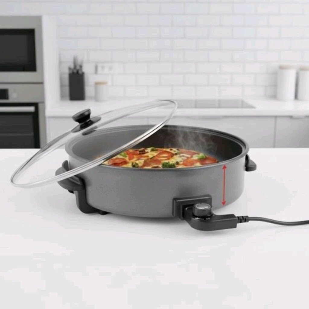 Arnica Elektrikli Pizza Tavası - 3