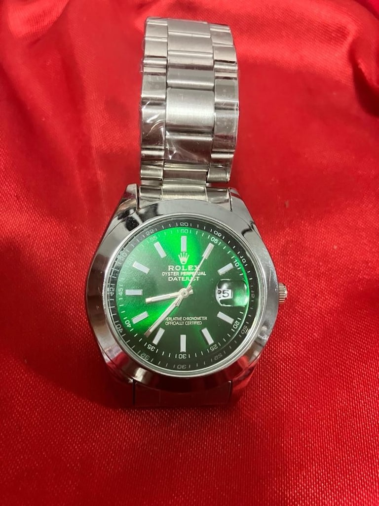 Rolex Oyster Perpetual Datejust Yeşil Kadranlı erkek kol saati… - 5