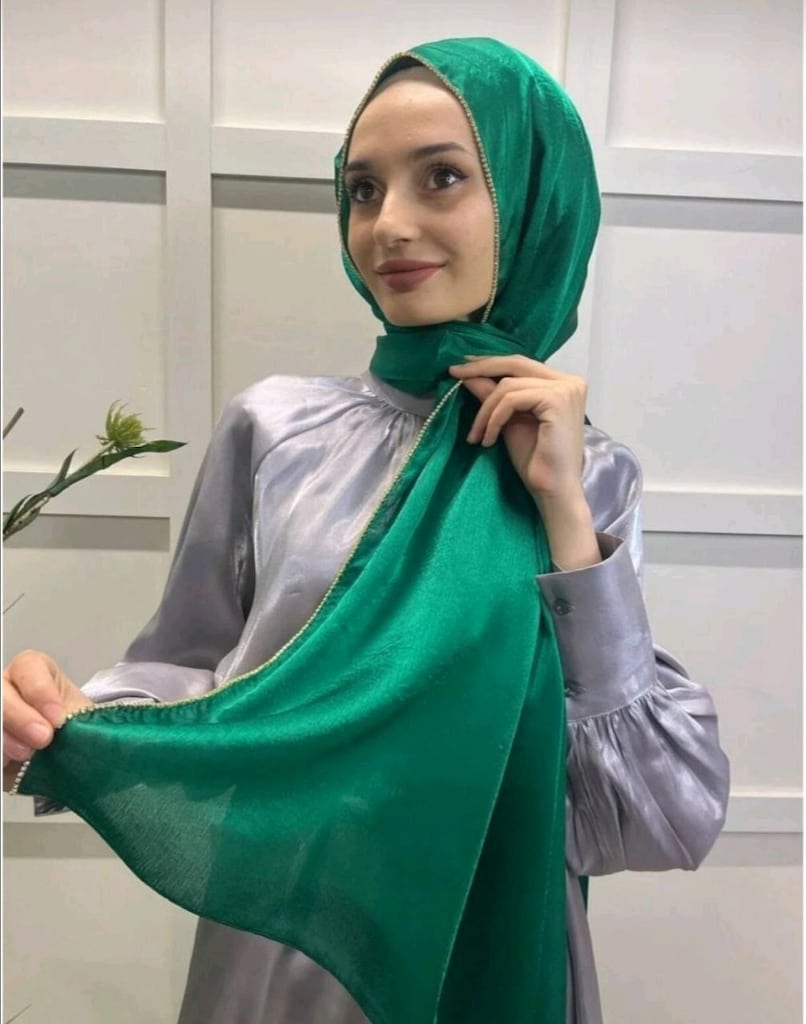 taşlı şal - 3