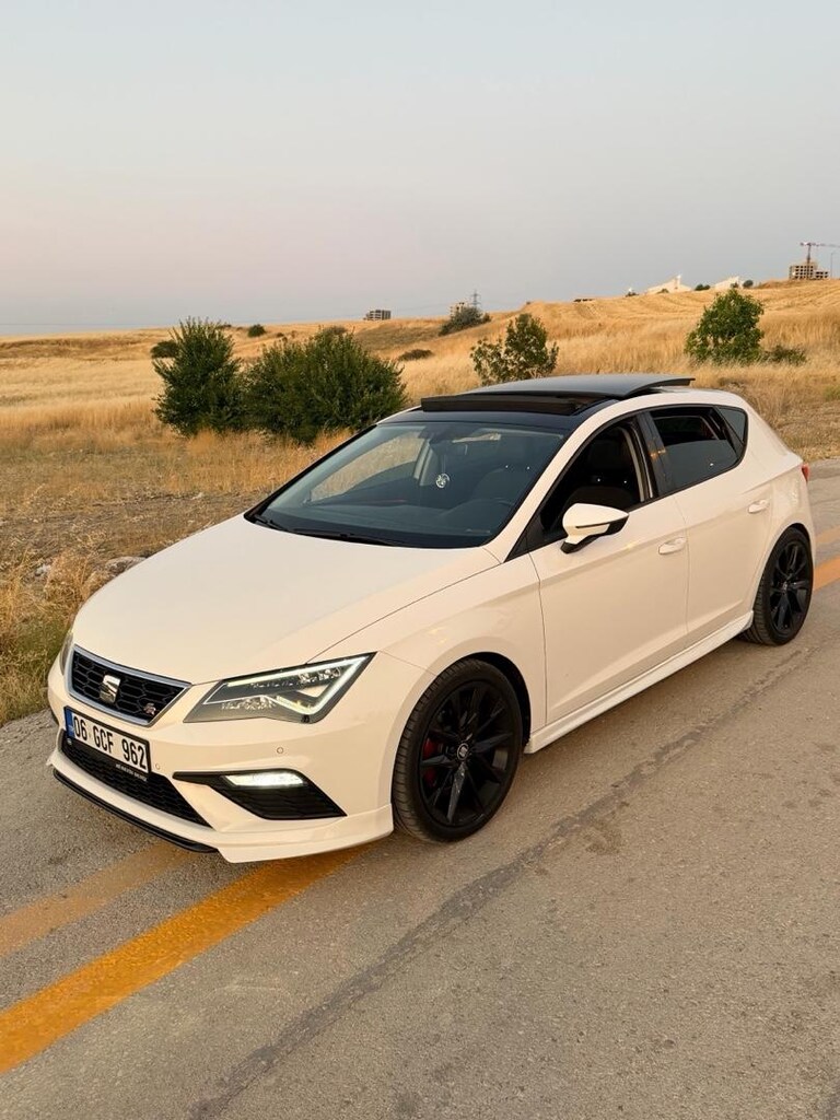 SEAT LEON FR 1.4 tsi 125 bg manual 6 ileri HATSSIZ BOYASIZ TRAMERSİZ - 2