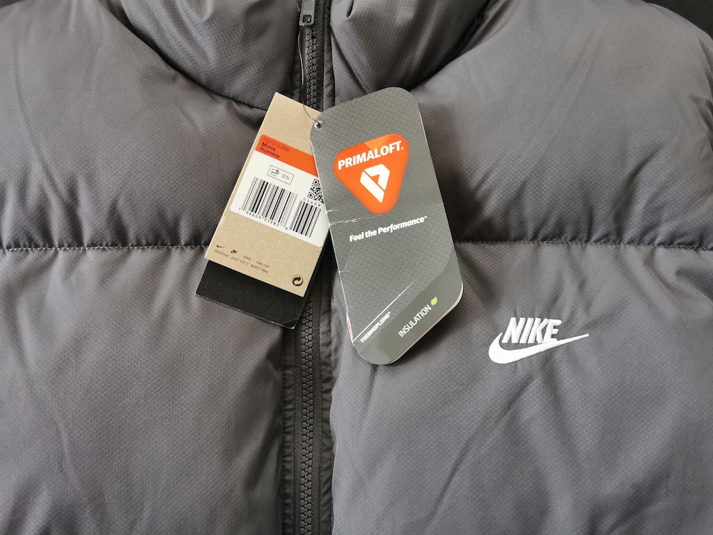 NIKE CLUB PRIMALOFT THERMA FIT PUFFER YELEK GRİ - L - 3