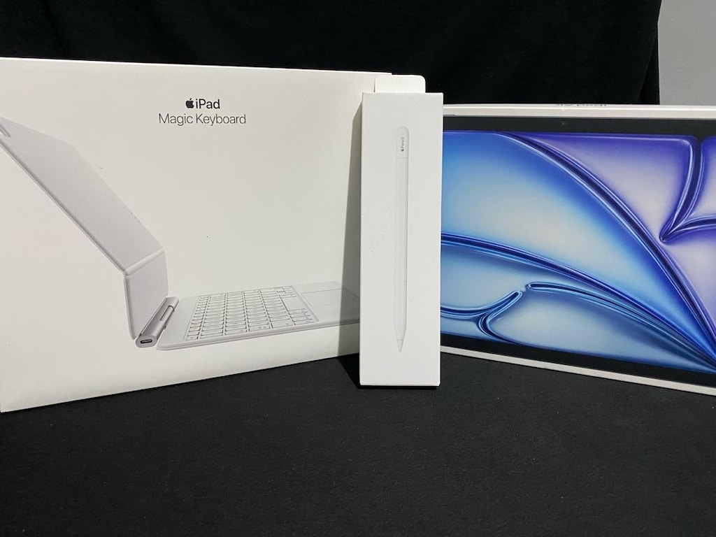 İPad Air M3 11 + Magic keyboard+ Apple Pencil Type -C - 7