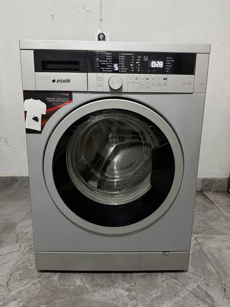 Arçelik 9 kg 1200 devir çamaşır makinası temiz - 2