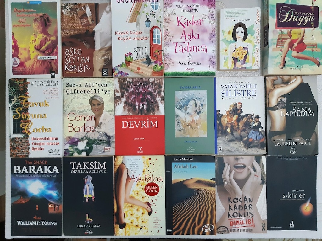 Roman Kitap Çeşitleri - 4