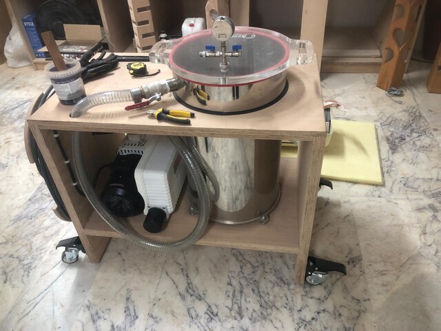 Zerovac SVS 1080 80lt Epoksi Vakum Seti