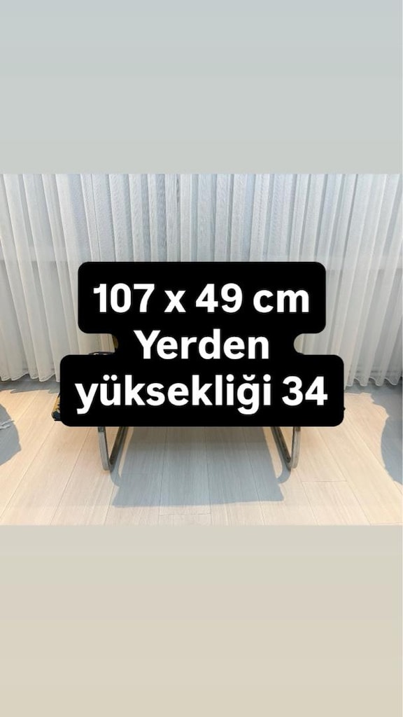 Mutfak Balkon Sandalyesi Sağlam Temiz Acil Satılık - 6