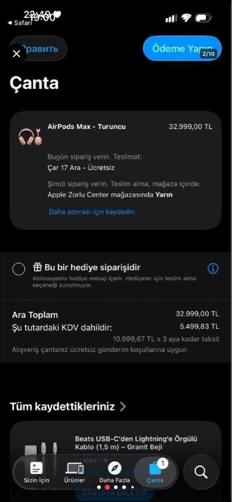Apple AirPods Max — Pembe | Acil Satılık - 9