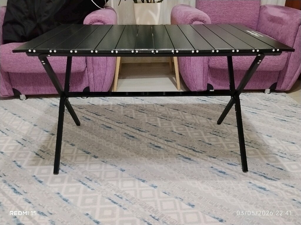 KAMP MASASI 60X100X62 3 PARÇA KOLAY KURULUM YENİ ÜRÜN SIFIR STOKLARDA - 4