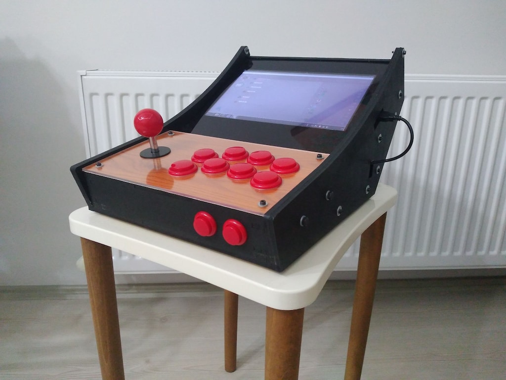 Arcade Retro Portable Fightcade Oyun Makinası - 9