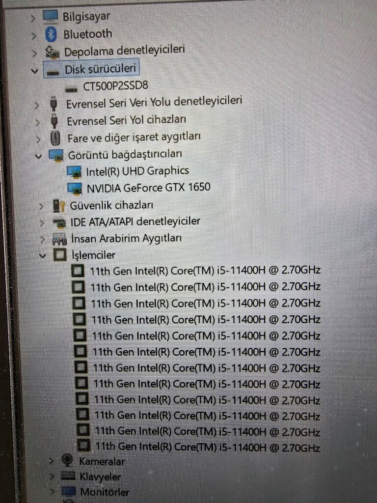 MONSTER SİFİR GIBI I5 11TH GTX1650 DİZÜSTÜ BİLGİSAYAR LAPTOP - 6