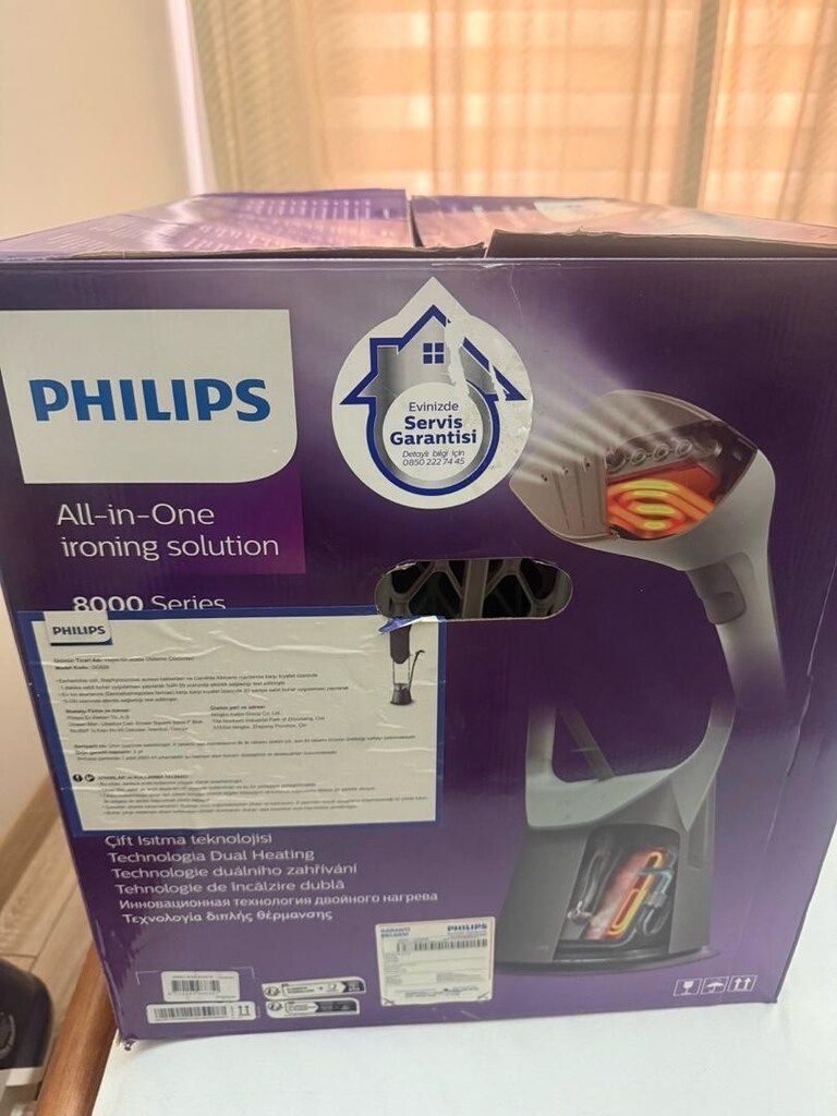 PHİLİPS GC628 ALL IN ONE 8000 SERİSİ EL TİPİ BUHARLI DÜZLEŞTİRİCİ - 2