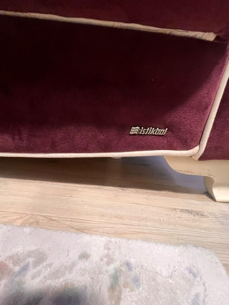 Bordo Kadife Berjer - 3