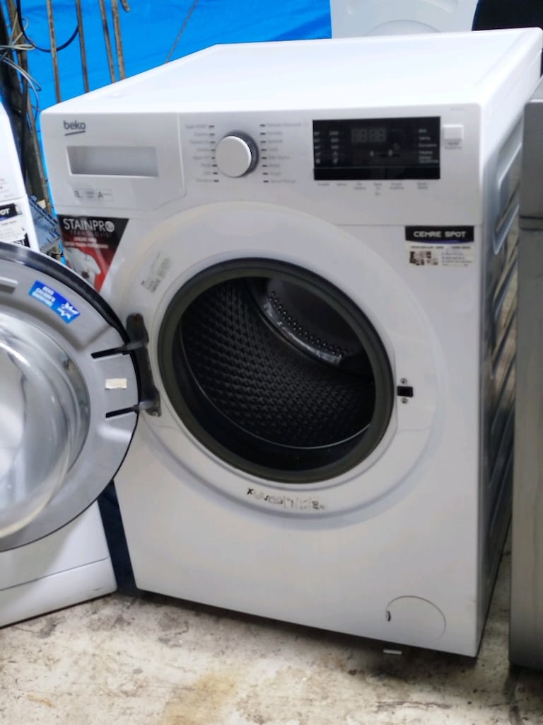 BEKO 8 KG ÇAMAŞIR MAKİNESİ İZMİR İÇİ 3 AY GARANTİMİZ VARDIR - 8