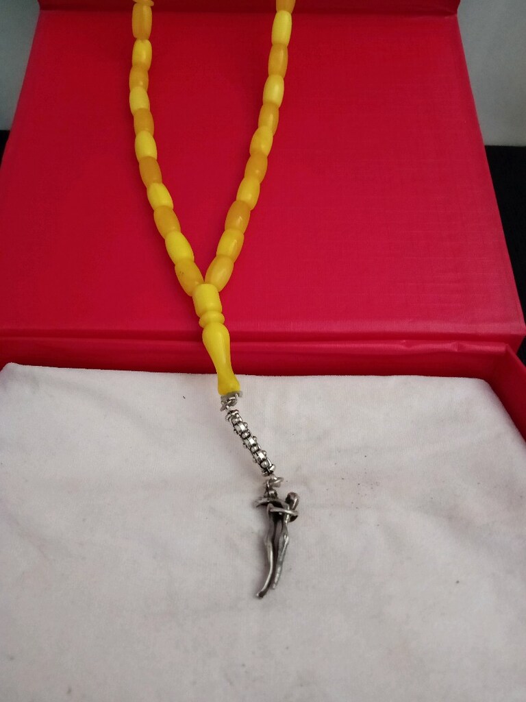 Size Özel Antika Gümüş İmameli Damla Tesbih - 2